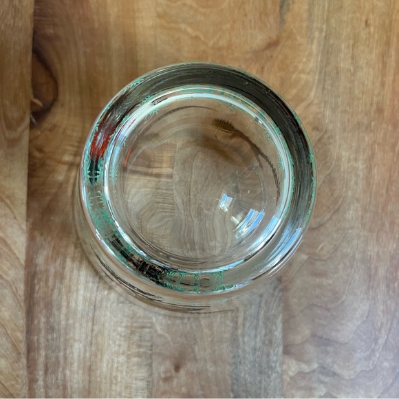 Vintage MCM Hazel Atlas Federal Glass Pheasant Ice Bucket Bird Gold Bar Cocktail - Picture 6 of 9